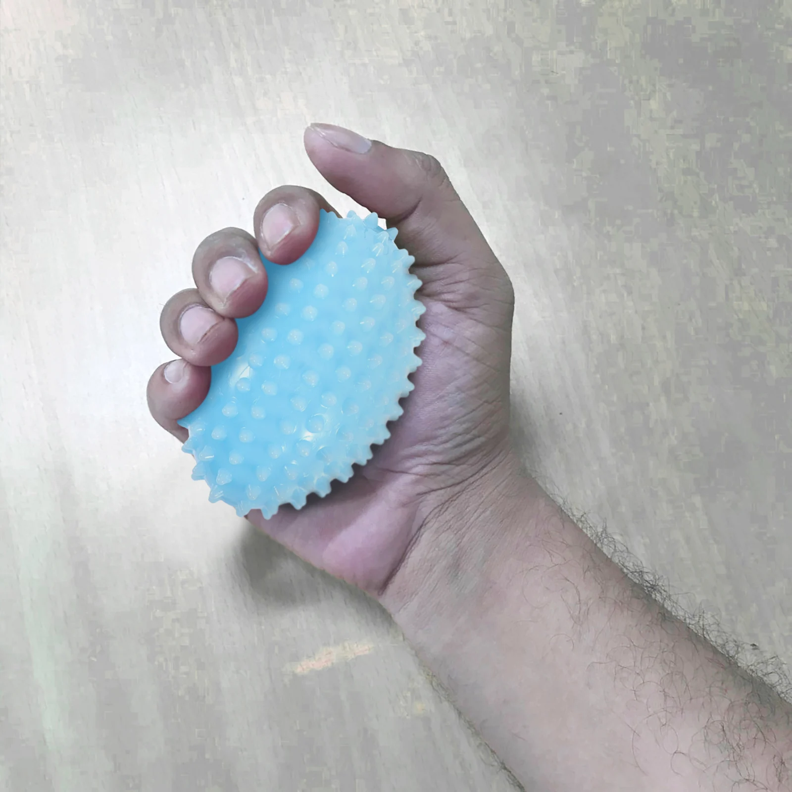 

2pcs Grip Balls Hand Therapy Exercise For Strength Training Stress Relief Portable Tpr Material Fitness Rehabilitation Balls