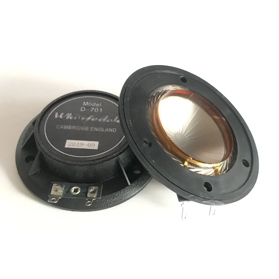 Wharfedale Titan D-701 용 2PCS 순수 알루미늄 와이어 Hiqh 품질 교체 다이어프램