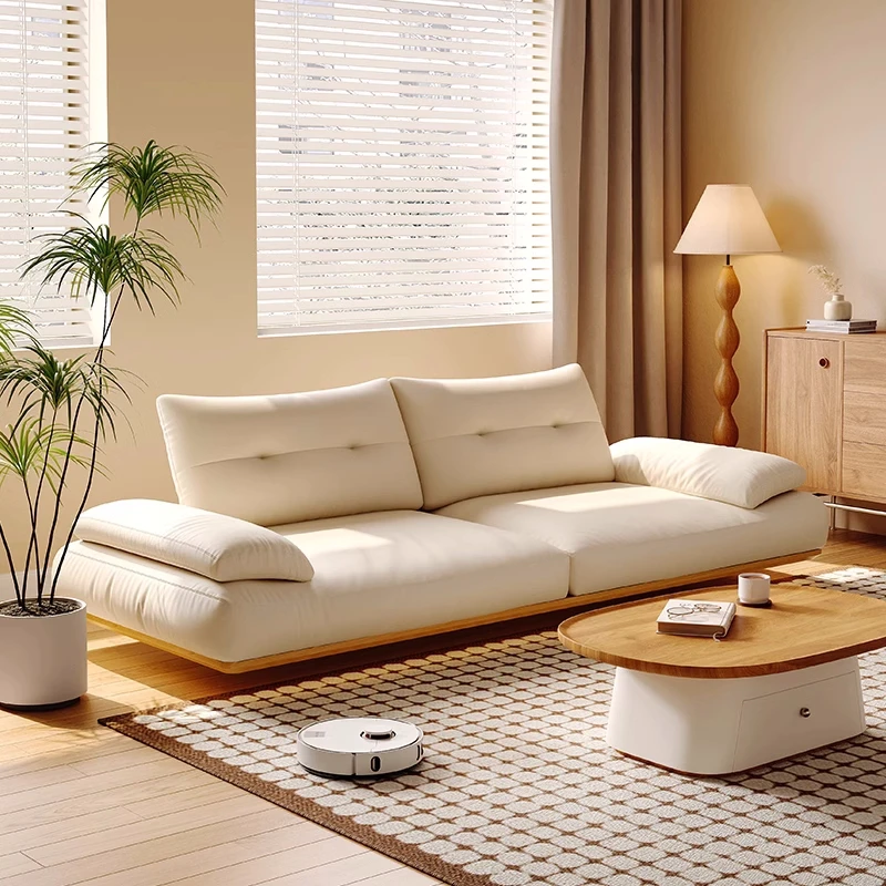 

French Cream Wind Cloud Sofa Designer Creative Relaxing Relaxing Luxury Sofas Room Decor Lazy Sillon Cama Entrance Furniture