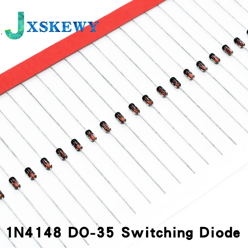 100PCS 1N4148 DO-35 IN4148 Switching Diode