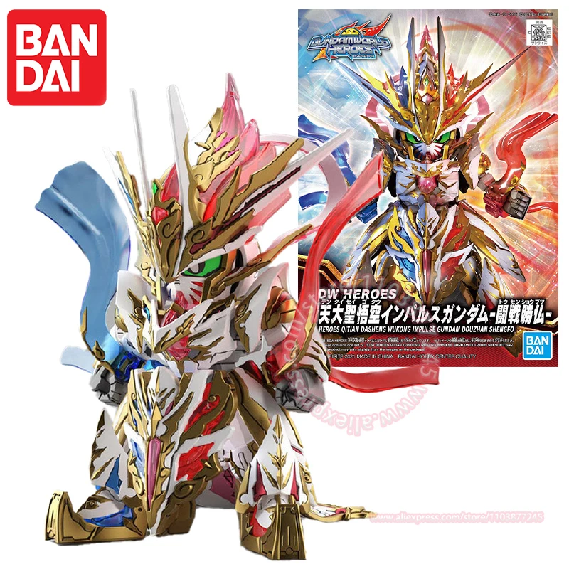 

BANDAI SDW HEROES QITIAN DASHENG WUKONG IMPULSE GUNDAM DOUZHAN SHENGFO Фигурка Сборная модель Детские игрушки Подарок на день рождения