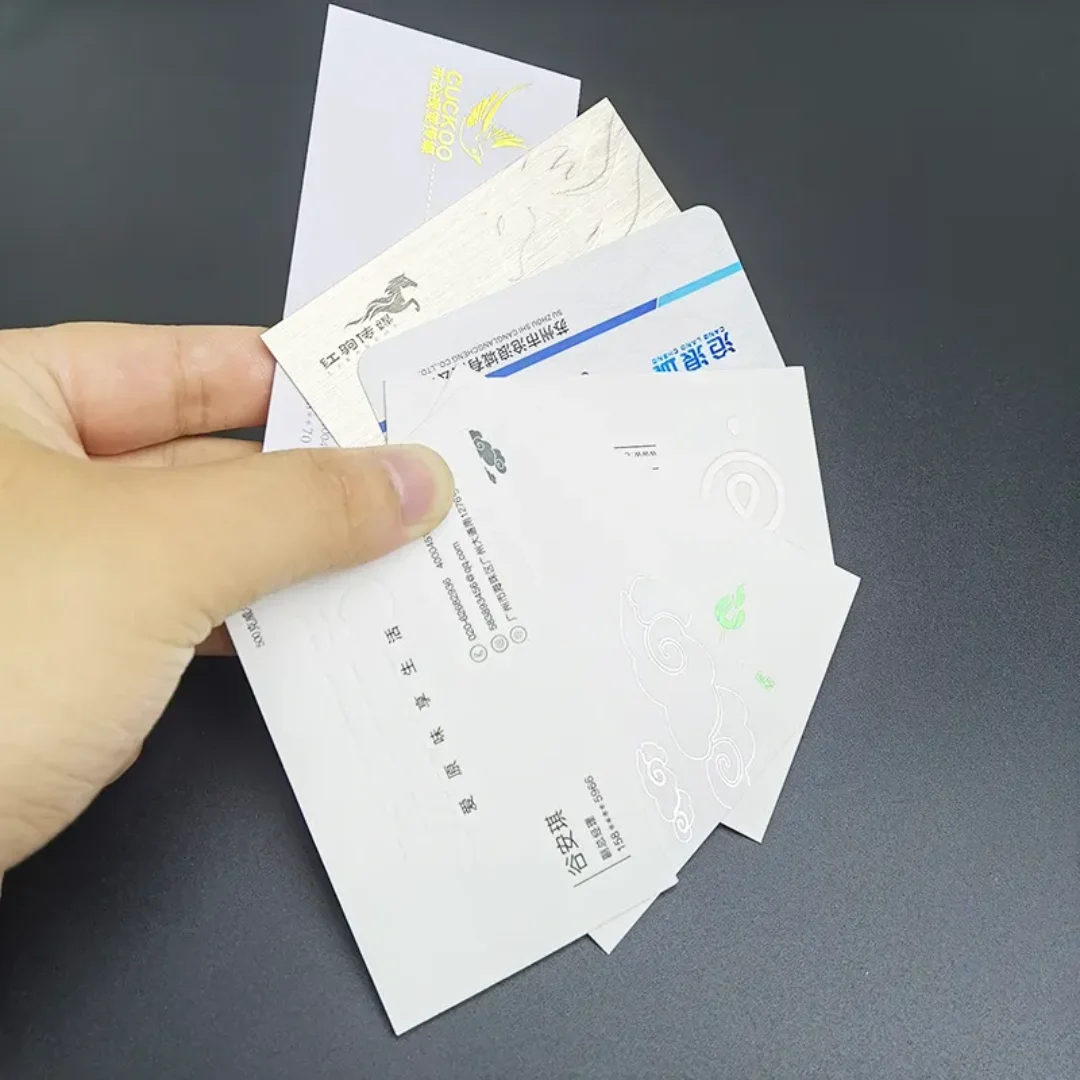 High-quality customized business paper business cards, personalized brand business cards, and greeting card logo printing.