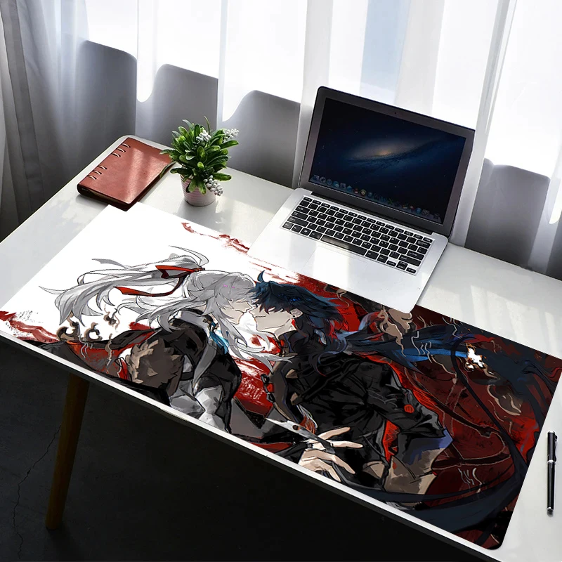 

Mouse Pad PC Non Slip Rubber Mousepad Laptop Gamer Cabinet Keyboard Pad Office H-honkai Star Rail Computer Gaming Desk Mouse Mat