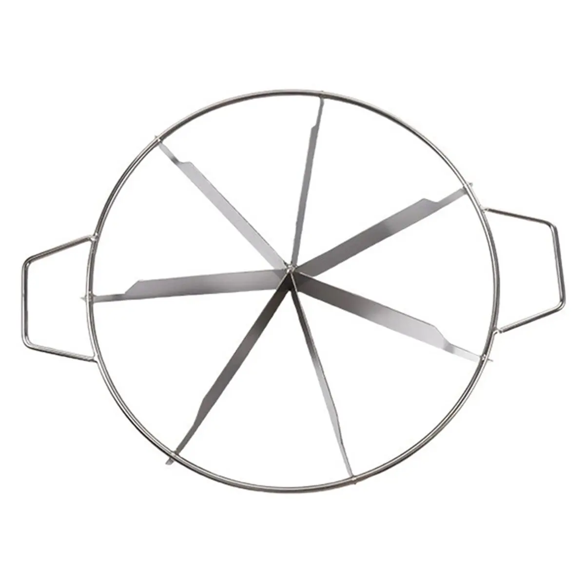 Stainless Steel Cake Cutter Slicer for Even Slices - Perfect Pastry Portion Marker & Pizza Divider