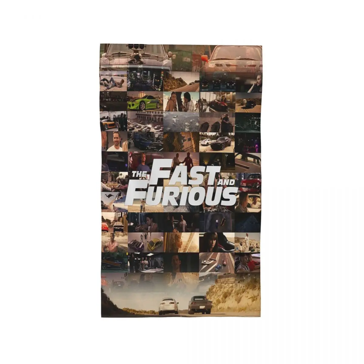 Custom Fast And Furious Legends Tribute Soft Face Towel Quick Dry Pool Bath Cotton Towels Absorbent