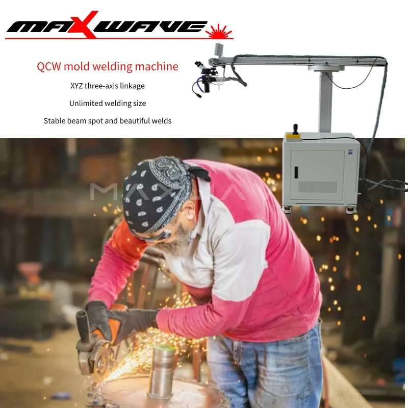 

Настольный прецизионный лазерный сварочный аппарат QCW для стоматологических и электронных компонентов ювелирных изделий