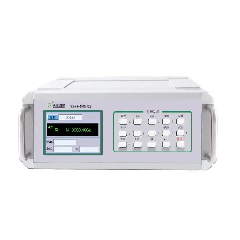 TD8650 Desktop Gaussian Meter Electromagnetic Field Magnetic Tester High Precision AC DC Tesla Meter