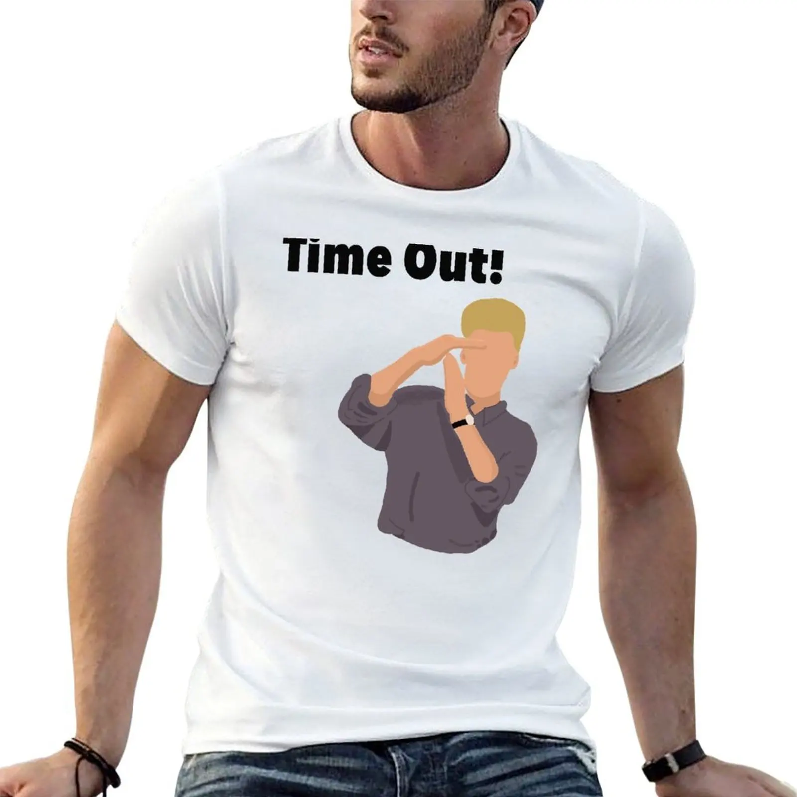 

Time Morris shirts cotton shirts Digital t Out T-Shirt funny for cotton Zack pack man t Painting