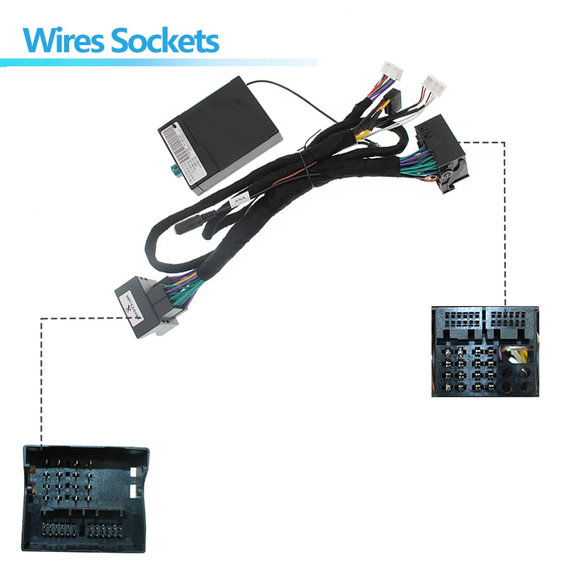 16pin-android-car-radio-cablaggio-cavo-di-alimentazione-adattatore-canbus-scatola-di-decodifica-per-mercedes-benz-ntg-45-a-b-c-e-g-ml-cla-gla-gl