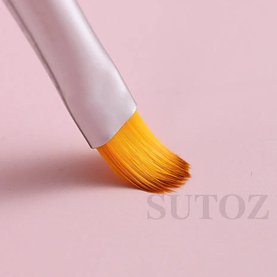 French Stripe Floral Line Nail Art Brush Aurora Color Acrylic Handle Nails Products High Quality Manicure Brush Drawing Tool JGH