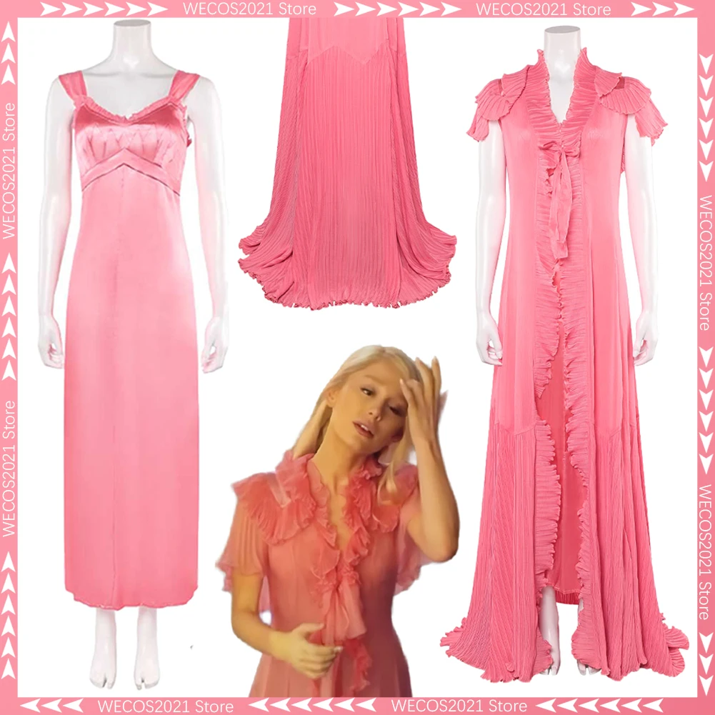 

Disguise Wiked ​2 Glinda Cosplay Sexy Lingerie Dress 2025 Movie Costume Halloween Women Role Play Fancy Dress Up Party Clothes