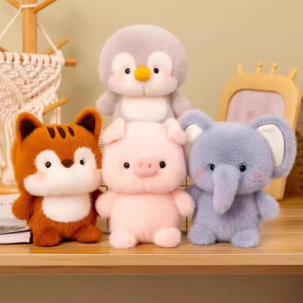 15 cm simpatico animale peluche per bambini tavolo bambola ornamenti compagno bambola compleanno regali di Natale morbido compagno di sonno Kawaii