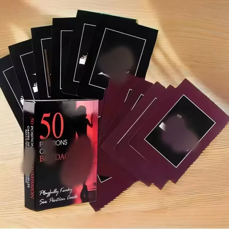 Jogo de tabuleiro para Casais Dia dos Namorados, Jogo Adulto, 50% Cartão, Play Bedroom Commands, Party Naughty Gift