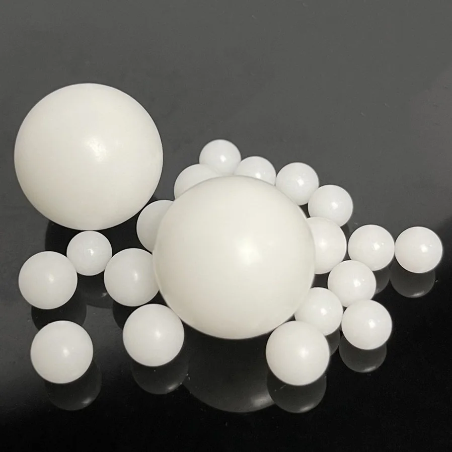 1-500pcs Solid Plastic Balls 2-50mm White Bearing Balls POM Material High-Precision 3/5/7/9.525/12.7/15/20/22/25.4/30/38.1/45mm