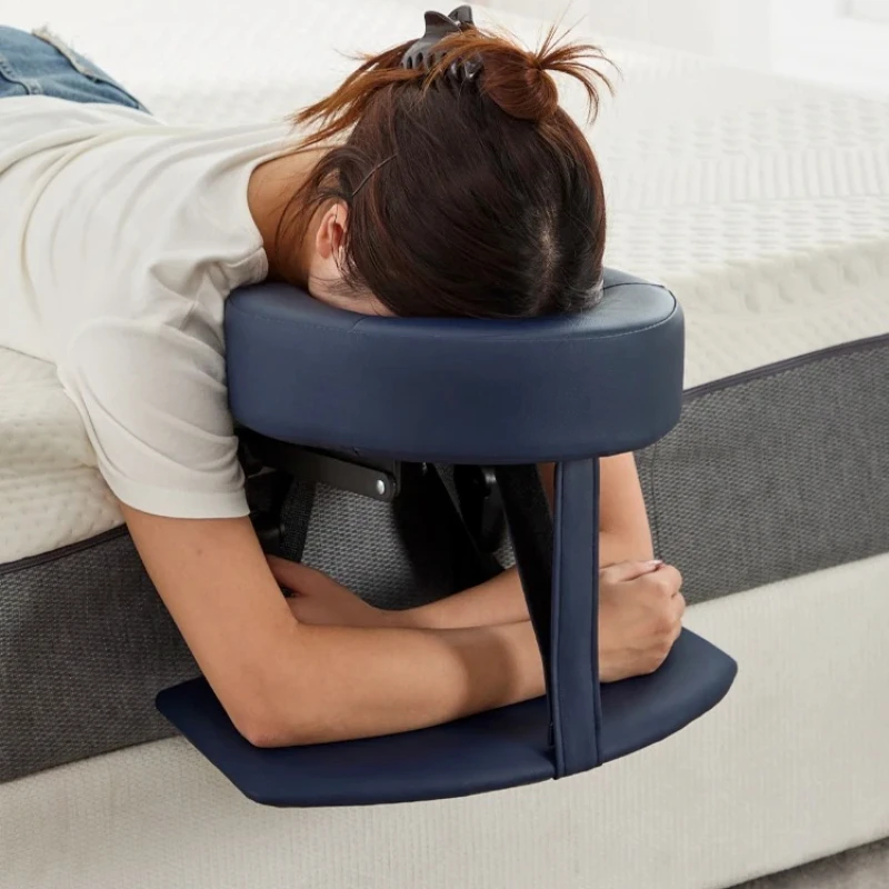 Floating Massage Headrest Pillow - Foldable Portable Face Support for Bed, Post-Surgery Recovery, Beauty Salon & Home Use