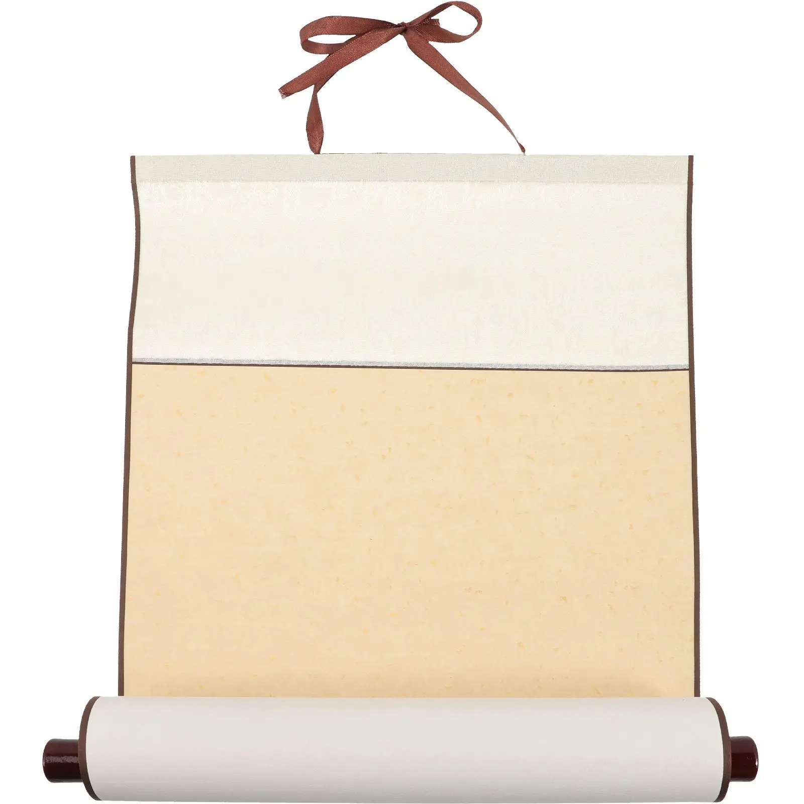 Blank Scroll Calligraphy Small Paper Portable Scrolls Chinese Write Supply Drawing Multi-function Xuan Household