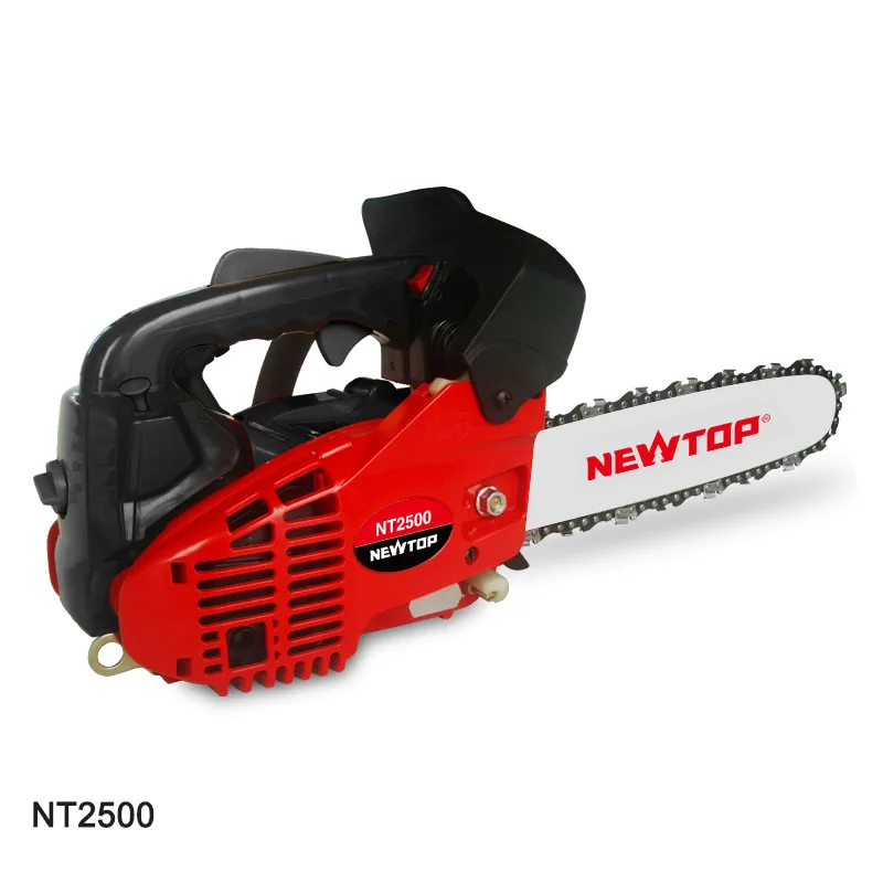 ATV&UTVMini Top Handle Handheld Wood Cutting Machine 2 Stroke 25.4cc 2500 Petrol Chain Saw