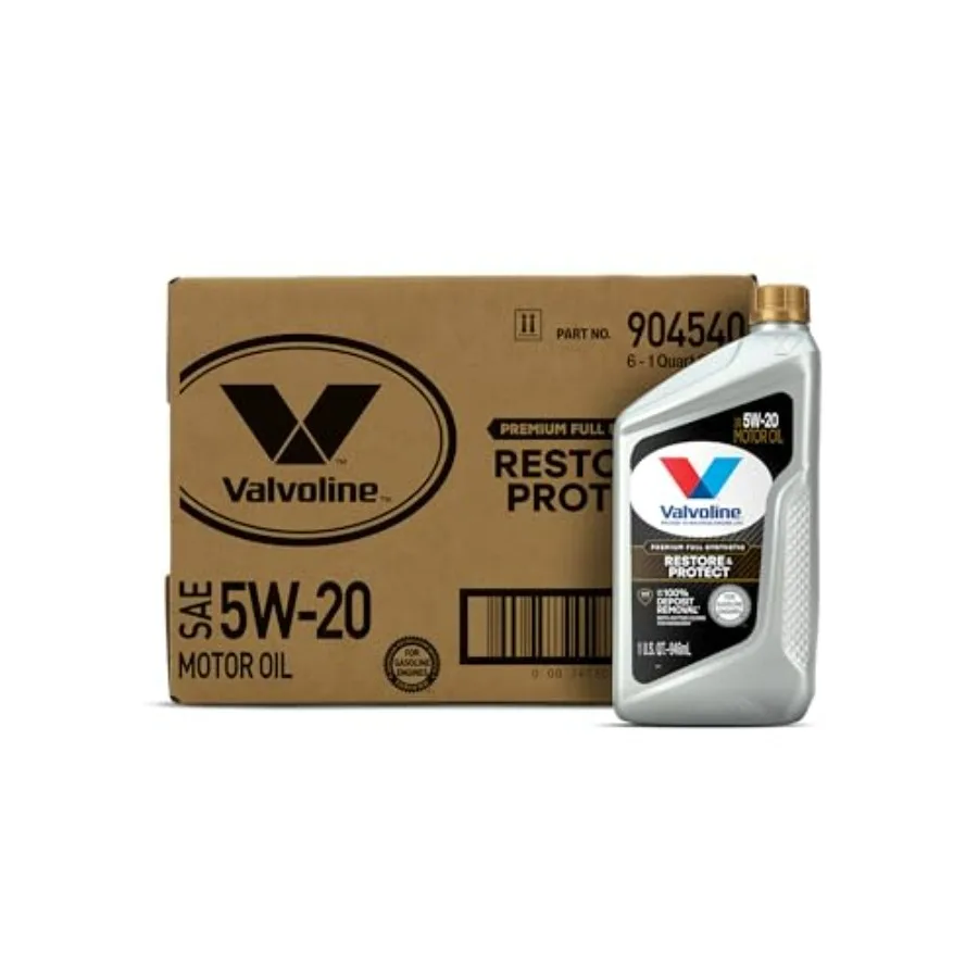 

Восстановление защиты Полностью синтетическое моторное масло 5W20 1 QT Корпус из 6 штук