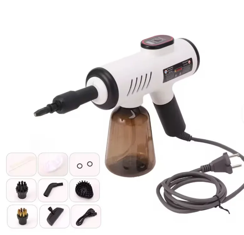 Portable High Temperature Pressurized Steam Cleaner Cloth 600ml Handheld，220v