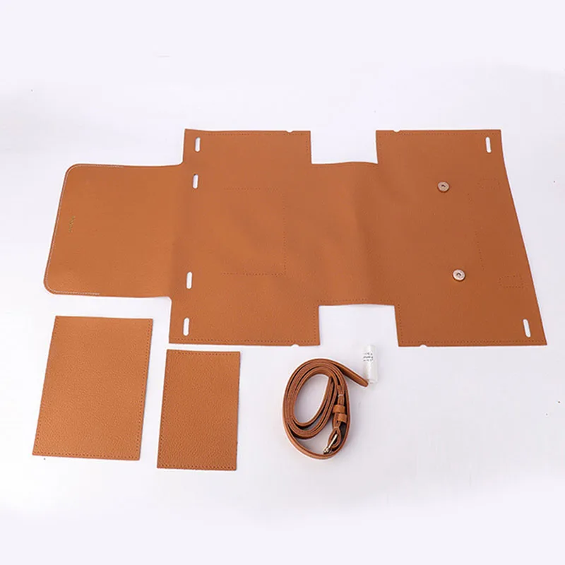 1Set Leather DIY Handmade Bag Accessories Leather Handmade Craft With Semi-finished Materials For Handicraft Enthusiasts