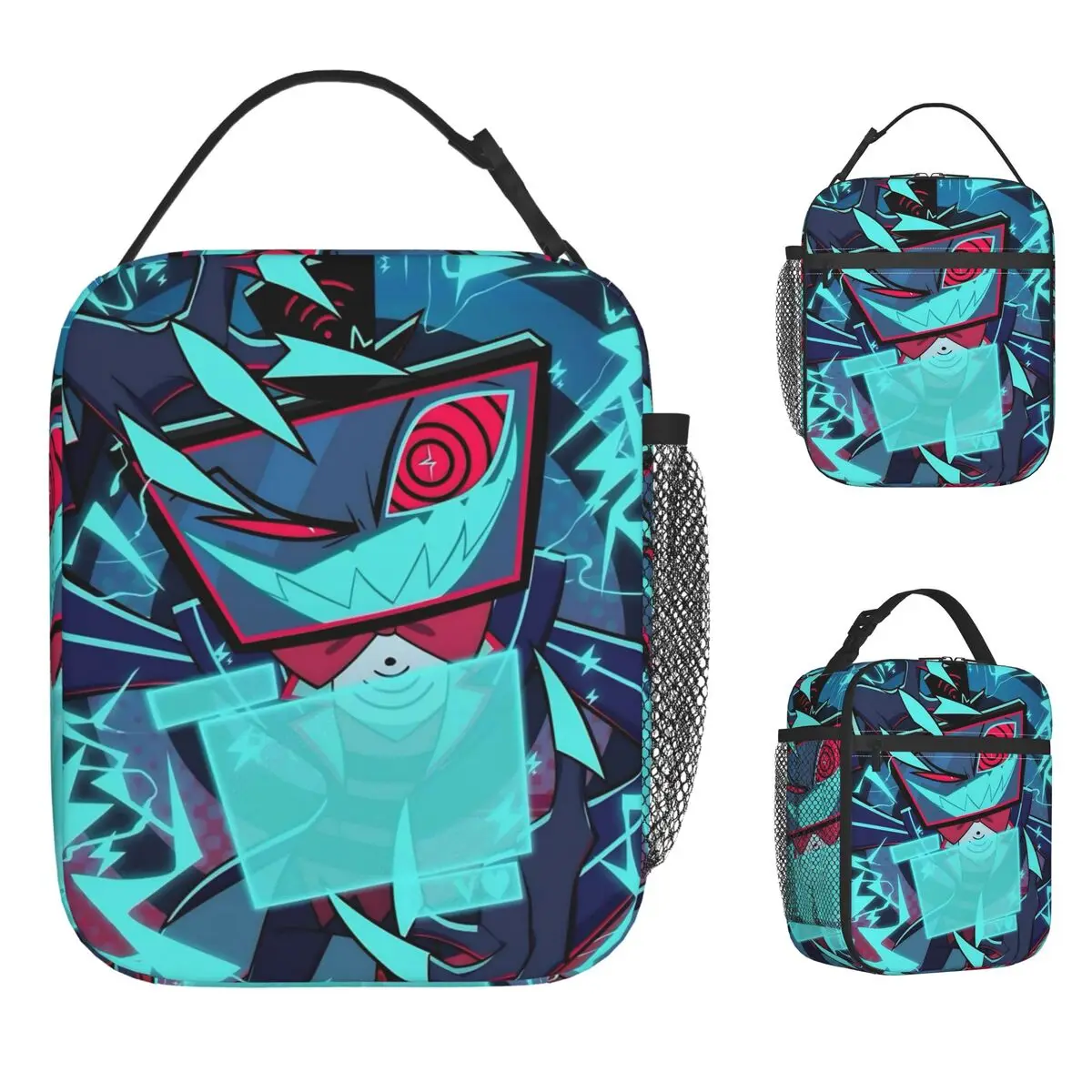 

Vox Hazbined Hotels Insulated Lunch Bag Cooler Bag Reusable Meal Container Leakproof Lunch Box Tote for Men Women School Outdoor