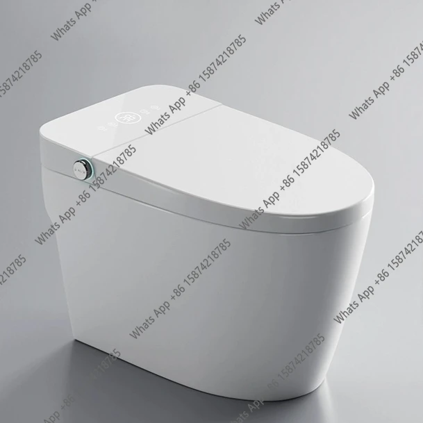 

Настенный ряд умный унитаз, встроенный автоматический сифон с откидной крышкой, керамический унитаз с резервуаром для воды для дренажа