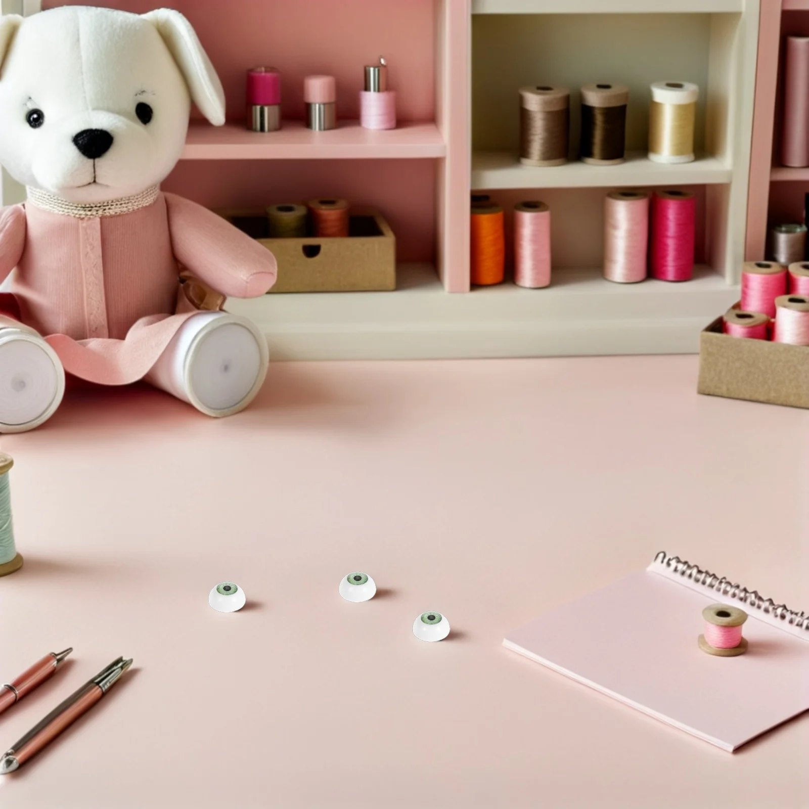 40 قطعة 20 مللي متر عيون السلامة البلاستيكية مقل العيون الحرفية الواقعية للحيوانات الكروشيه المشاريع المحشوة عيون وهمية مقل العيون وهمية #2