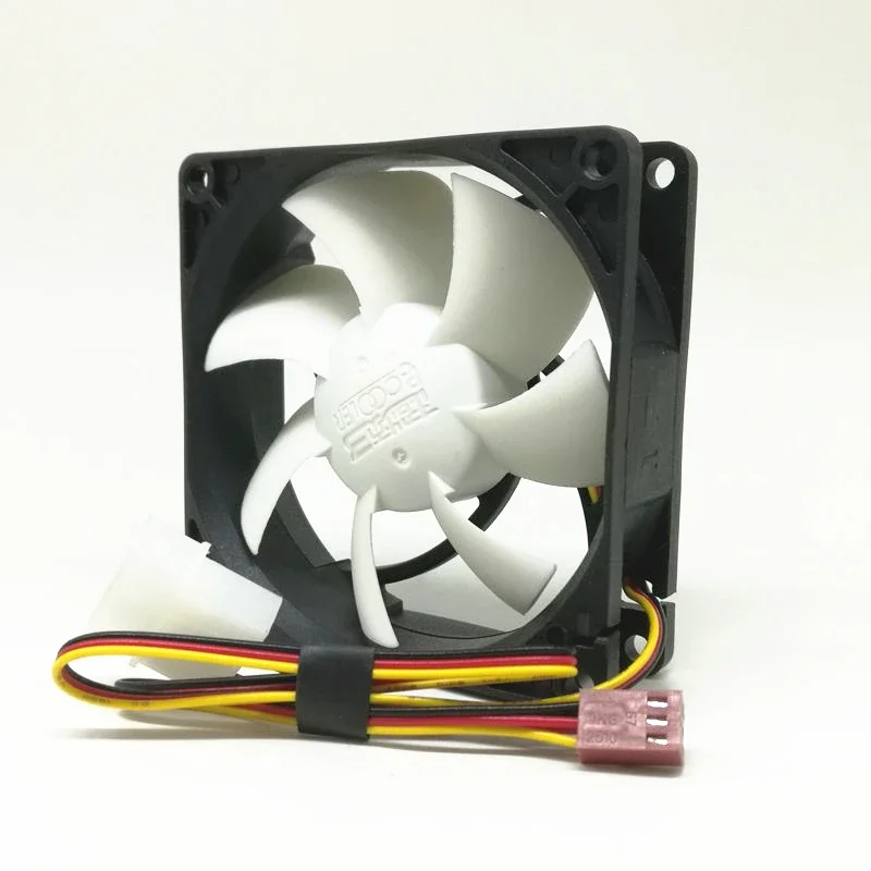pa New Hydraulic bearing  DC12V Silent 80MM  8025 80*80*25MM 8*8*2.5CM  chassis fan  Computer case fan 3pin and 4D