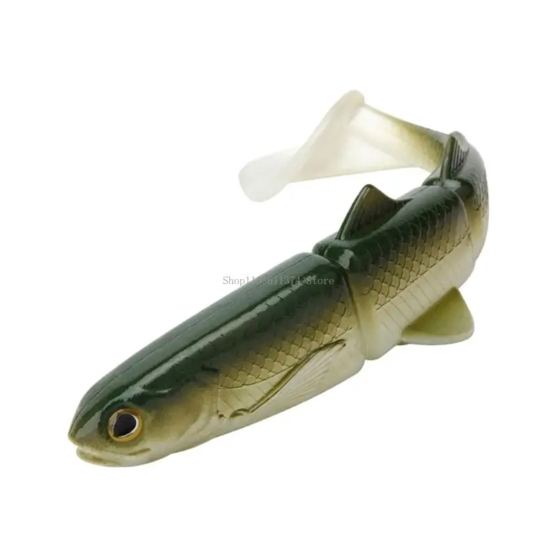 

Искусственная приманка для плавания с морской водой и Т-образным хвостом, 16 см/22 см, мягкая приманка с веслом и хвостом