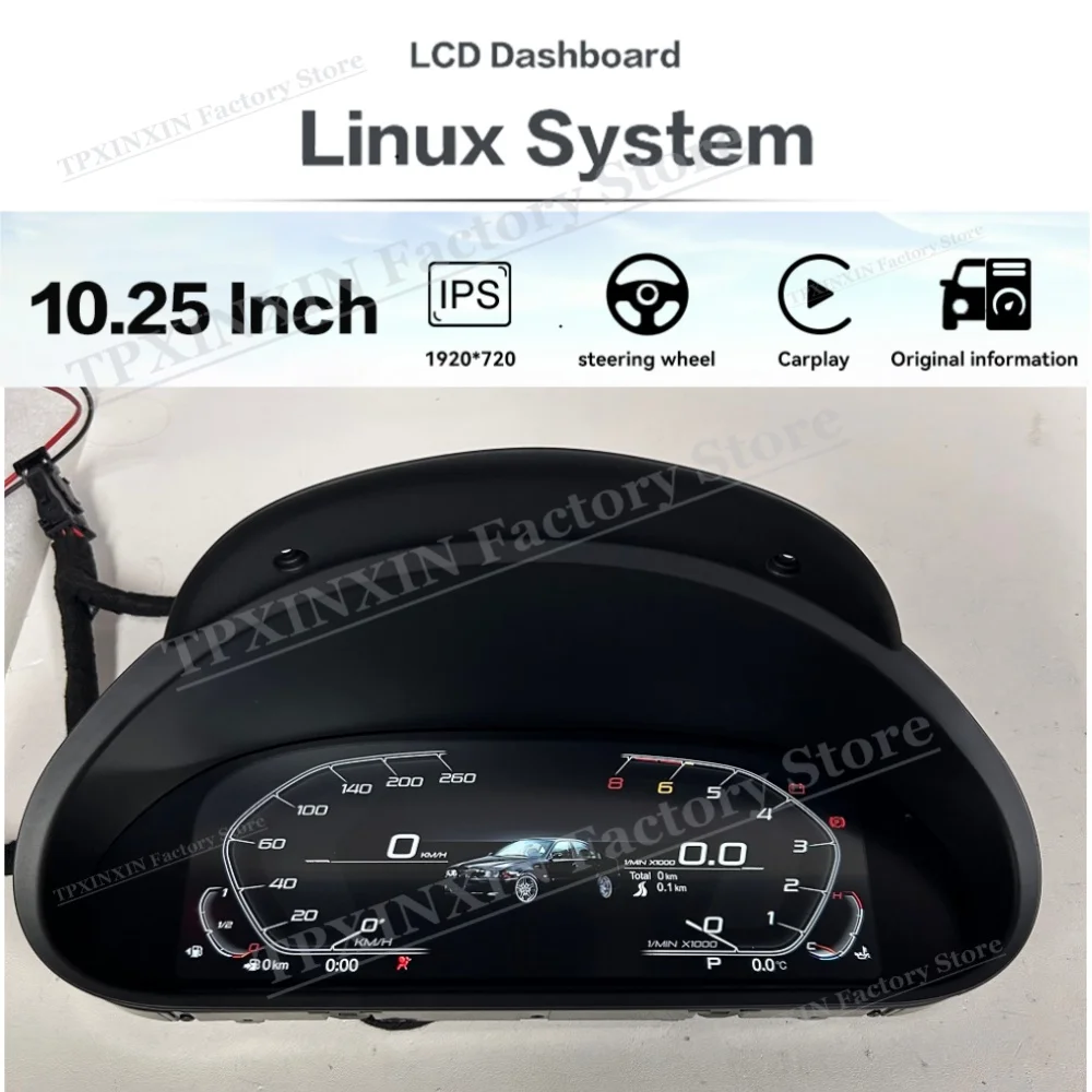 Lossless installation For BMW E46 1999~2004 Digital Dash Panel Gauges Instrument Cockpit Speedometer Dashboard Cluster