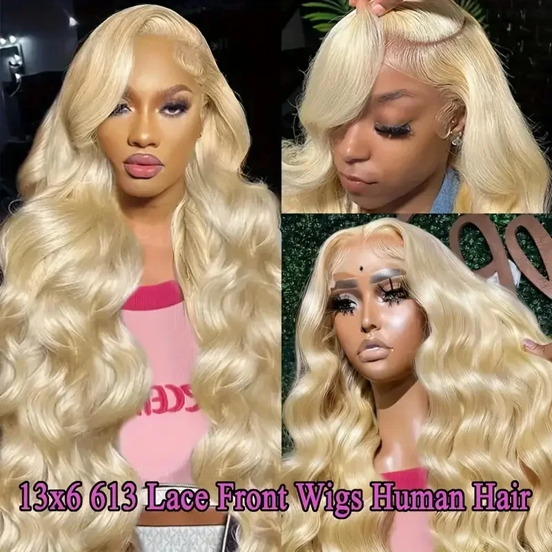 شعر مستعار بدانتيل أمامي مموج للجسم ، شعر بشري شفاف ، 13 × 4 ، كثافة من من من الدانتيل الأمامي