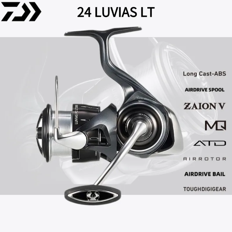 Легкие спиннинговые рыболовные катушки DAIWA LUVIAS LT 2000S-H 2000S-P 2500S 2500S-DH 3000-H 4000-XH 5000D-CXH 2024