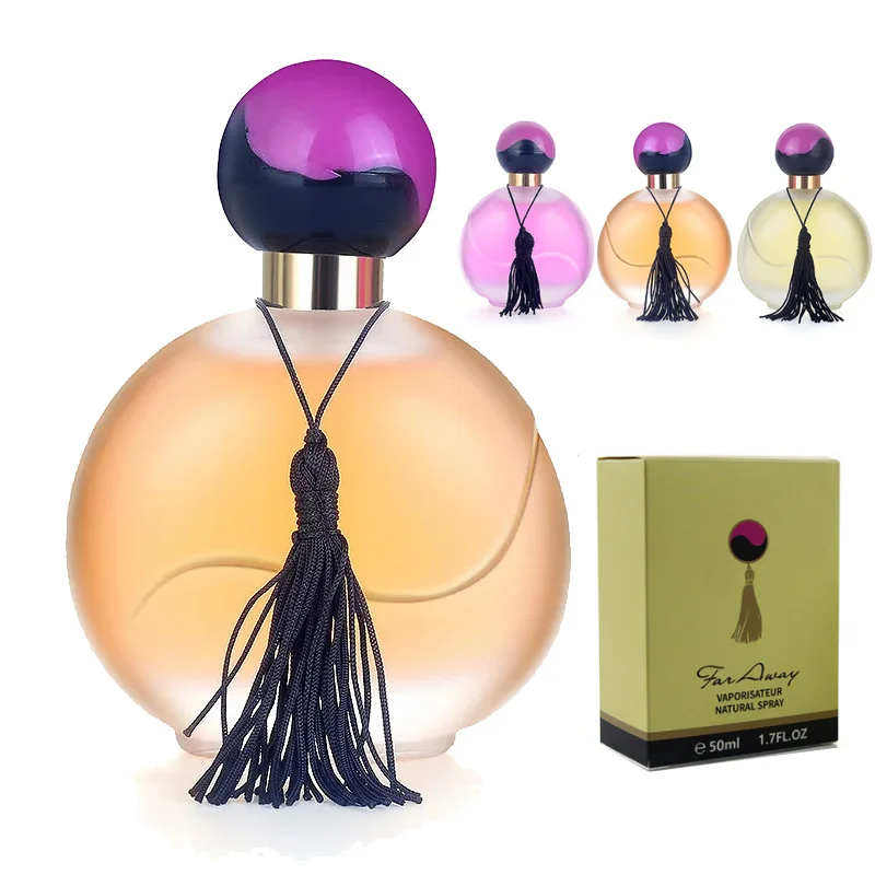 

50ml Durable Fresh Citrus Smell Perfume for Ladies Fragrance Long Lasting Light Orange Flavor Fragrance Pheromone Eau De Parfum