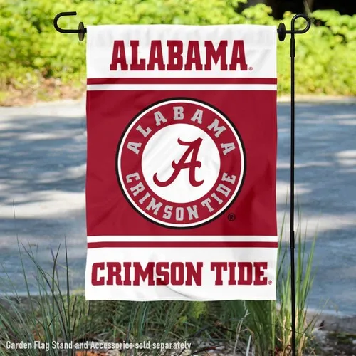 University of Alabama Garden Flag and Yard Banner jjx