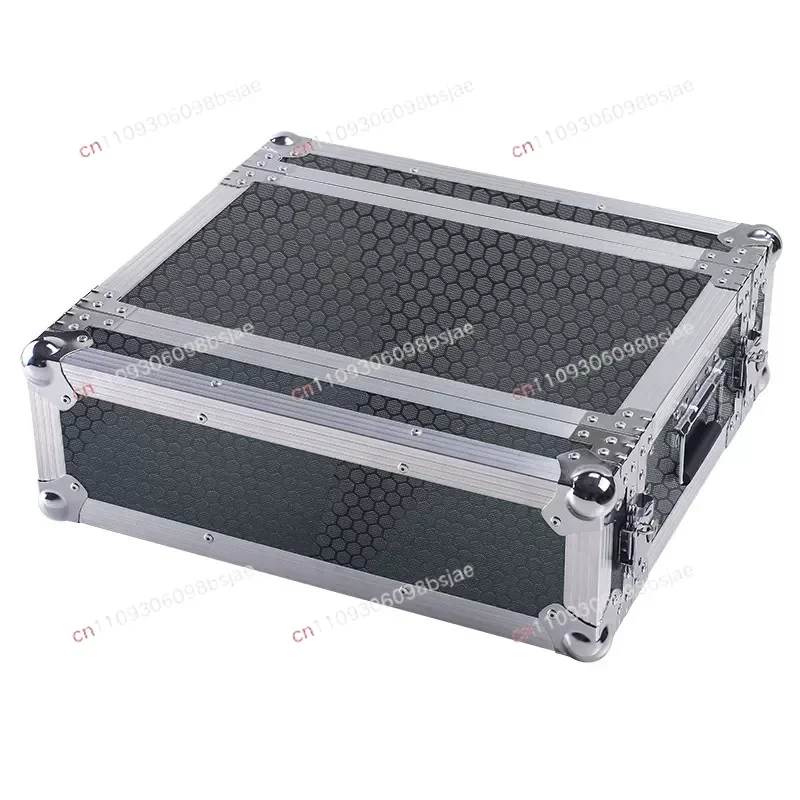 2U Microphone Air Case Receiver Effect Device Peripheral Equipment Storage Box Microphone Main Case Aluminum Alloy