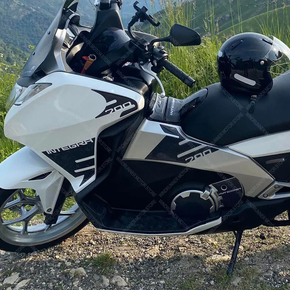 Dla HONDA INTEGRA 700-750 INTEGRA700750 Wodoodporna naklejka motocyklowa Zestaw naklejek ochronnych Naklejka ochronna z żywicy 3D