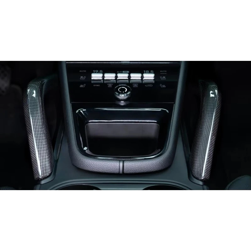 Premium Door Handle Perfect FIt for 9Y0 Dry Carbon Fiber Version High Quality Enhances Vehicle's Visual Appeal