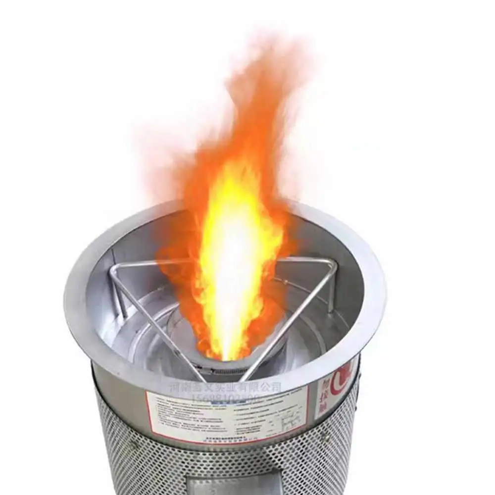 Stufa a legna da ardere da campeggio stufa a legna da ardere ecologica a gassificazione a risparmio energetico all'aperto