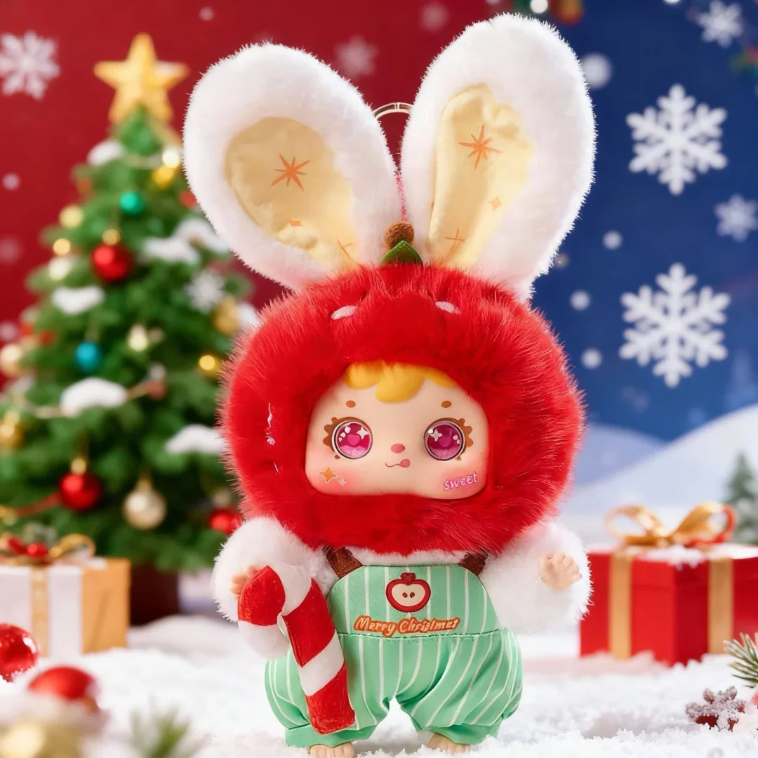 صموئيل Sanxiaomao عيد الميلاد صندوق أعمى حقيبة الغموض قلادة سحرية سانتا كلوز ثلج الشكل هدية مزخرفة للأطفال تخزين الاشياء #3