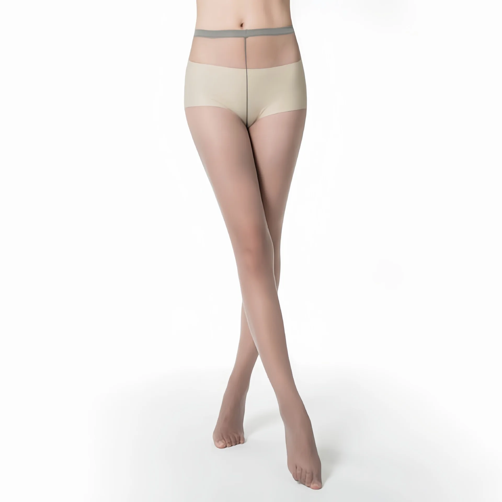 DOIAESKV Women's Ultra Elastic 185cm Stocking 0D Sexy Bottom Bodystocking Pantyhose Invisible Seamless Tights
