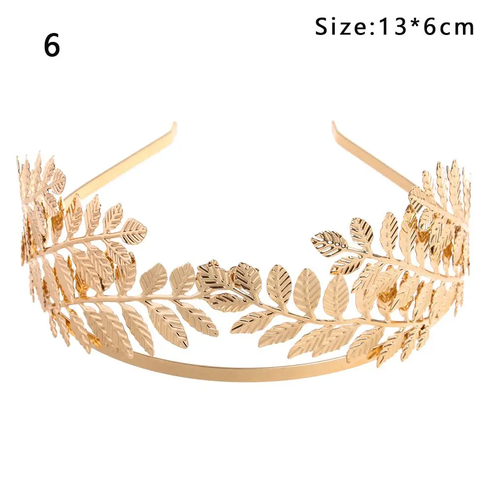 Tiara Hair Jewelry Hair Combs Bride Headbands Hair Hoop Wedding Hair Crown Leaves Hair Bands