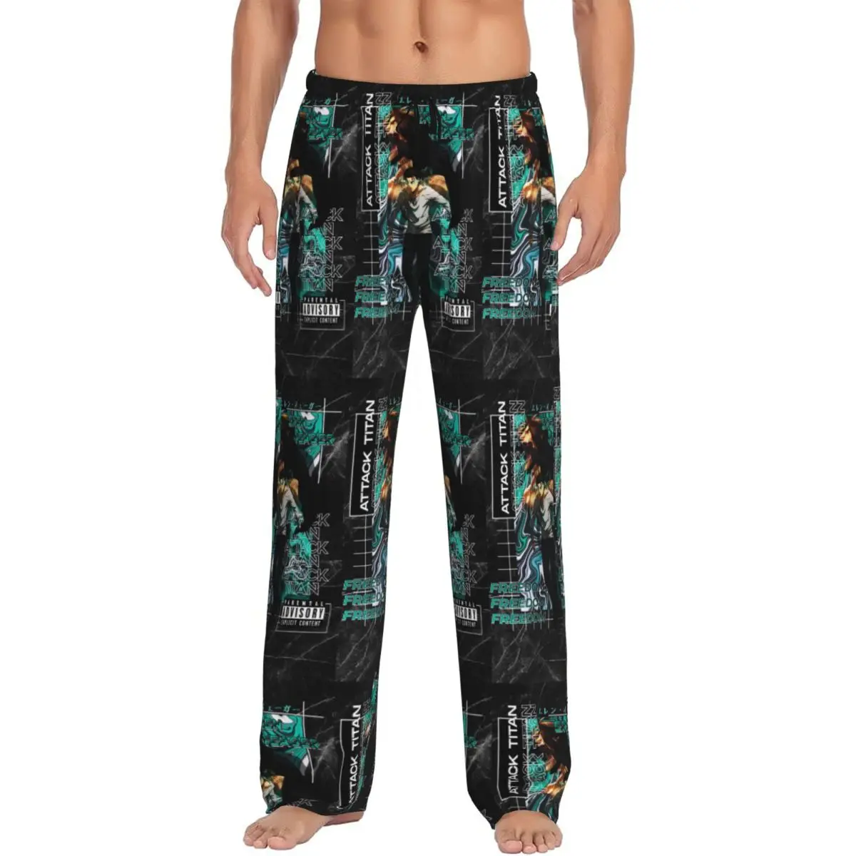 impressao-personalizada-ataques-em-calcas-de-pijama-titan-calcas-masculinas-para-dormir-com-bolsos