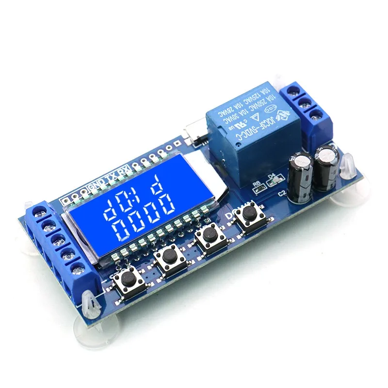 One relay module delay power off, disconnect, trigger delay, cycle timing circuit switch XY-LJ02