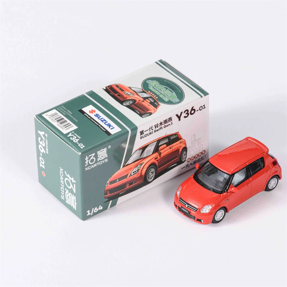 Xcartoys 1/64 SUZUKI Wagon-R SWIFT 1G Model Car Collection Alloy Diecast Toy Classic 1:64 Cars Vehicle For Teenagers Adults