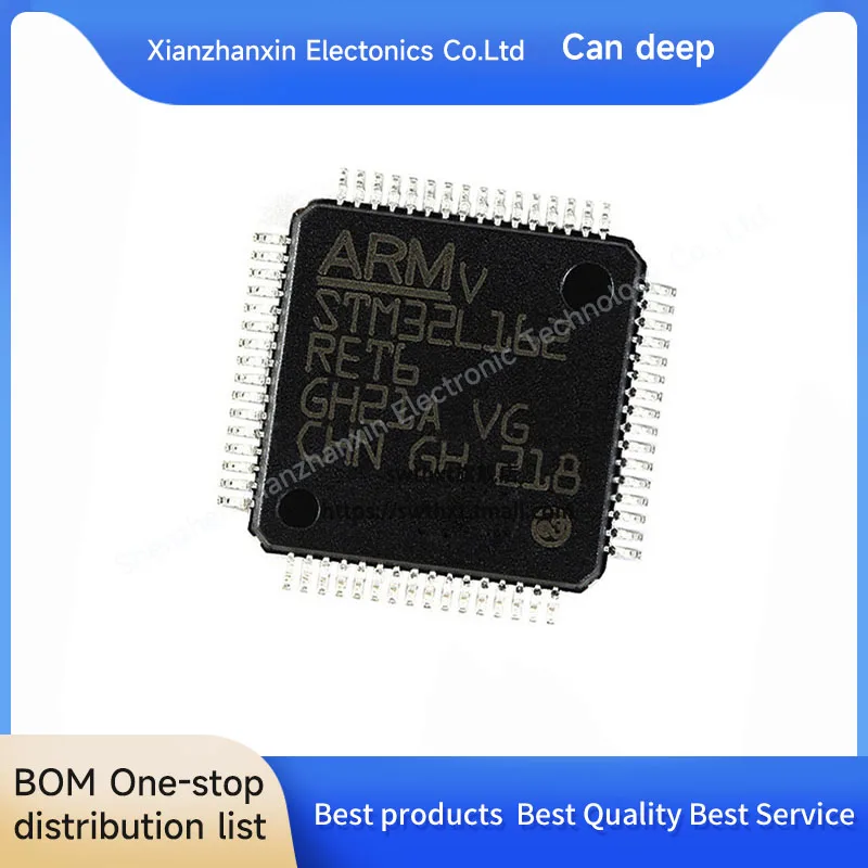 

1PCS/LOT STM32L162RET6 STM32L162 162RET6 LQFP64 Micro controller