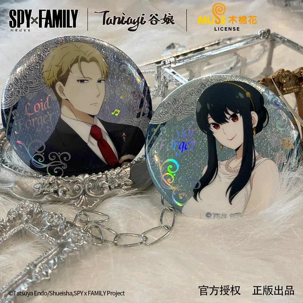 Bonito anime espião x família cosplay anya crepúsculo loid yor forger flandres decoração broche crachá dar namorada presente de aniversário