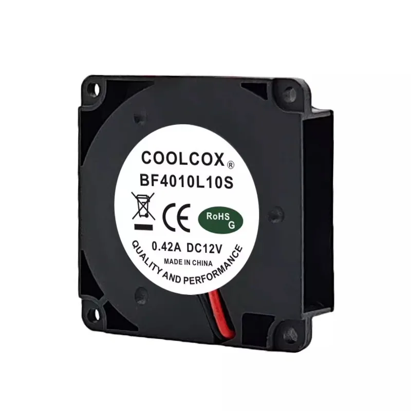 New Cooling Fan For COOLBOX BF4010L10S 4010 12V 0.42A 5600 RPM 40*40*10MM