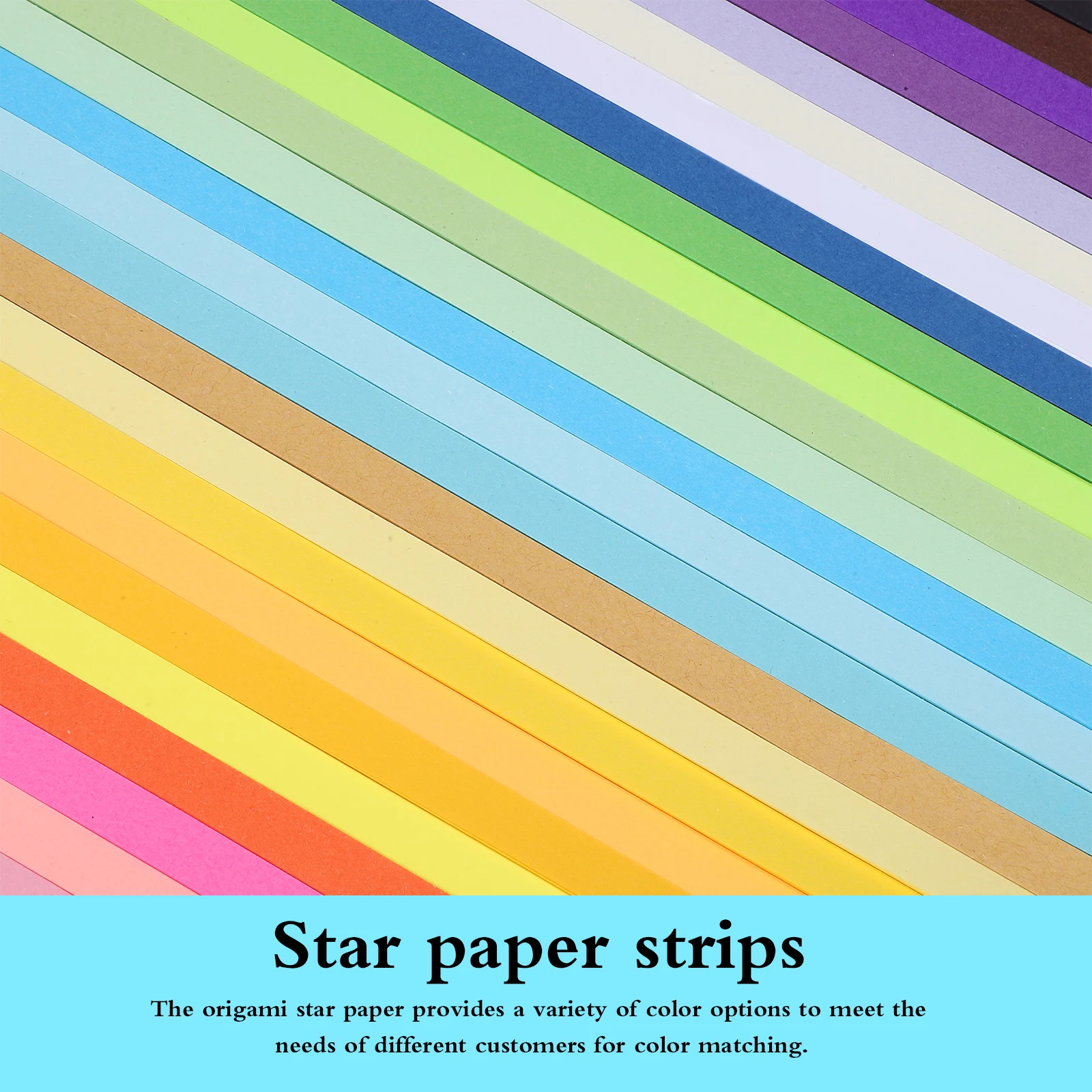 

Star Origami Paper Colorful Strips Birthday Decoration Papers Stars Jar Bottle for Decorative Craft