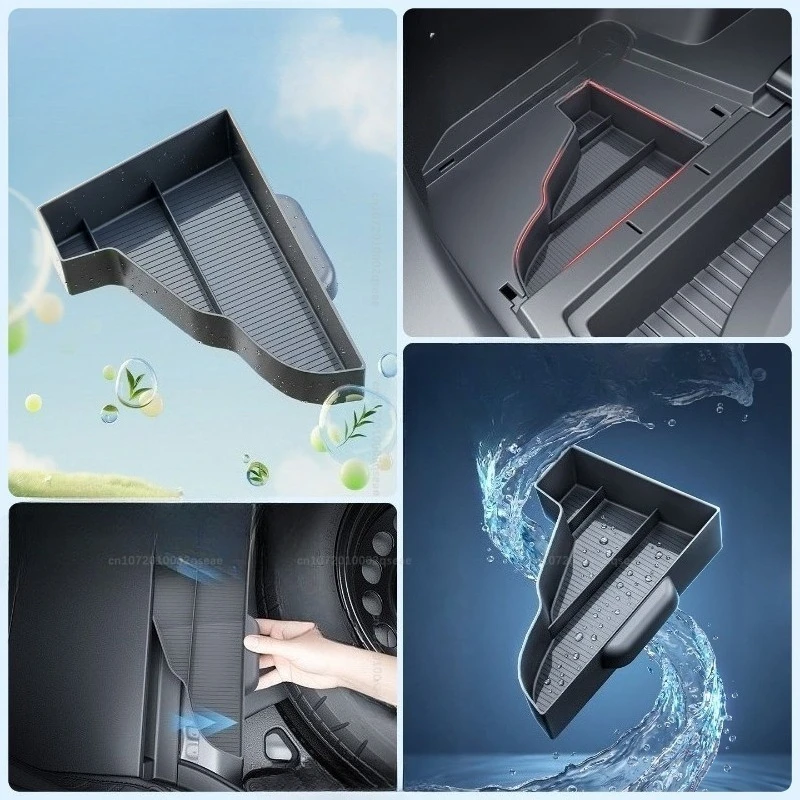 Für Toyota RAV4 XA60 2026 Kofferraum Links Rechts Multifunktions-Aufbewahrungsbox Wasserdicht Staubdicht Organizer Innenzubehör – Detail 3