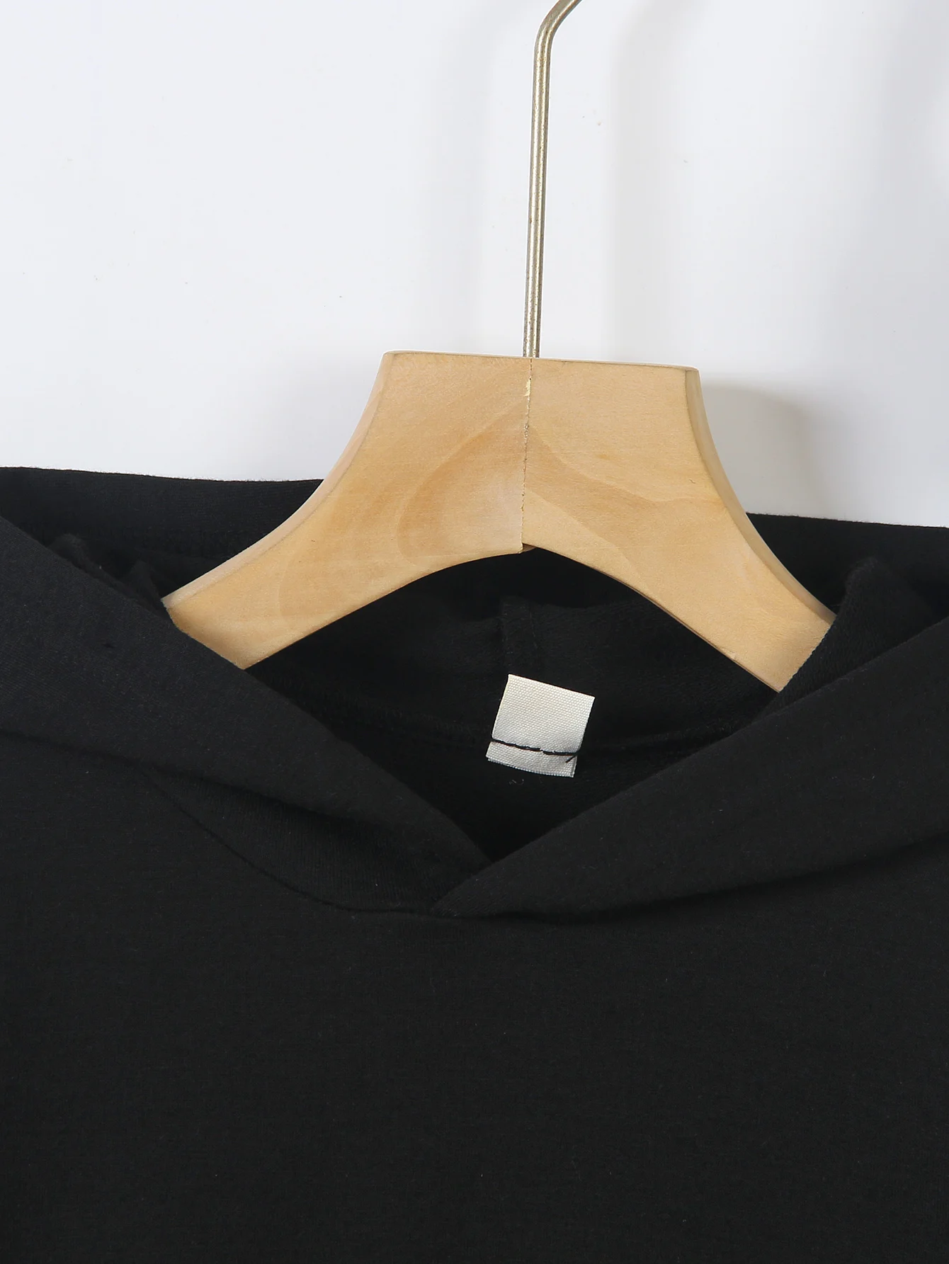 الربيع والخريف أزياء كاجوال واحدة لعيد الميلاد # 67 هوديي أسود للأولاد، ستة سبعة، دعم يدوي 67 نمط طباعة كرتونية #3